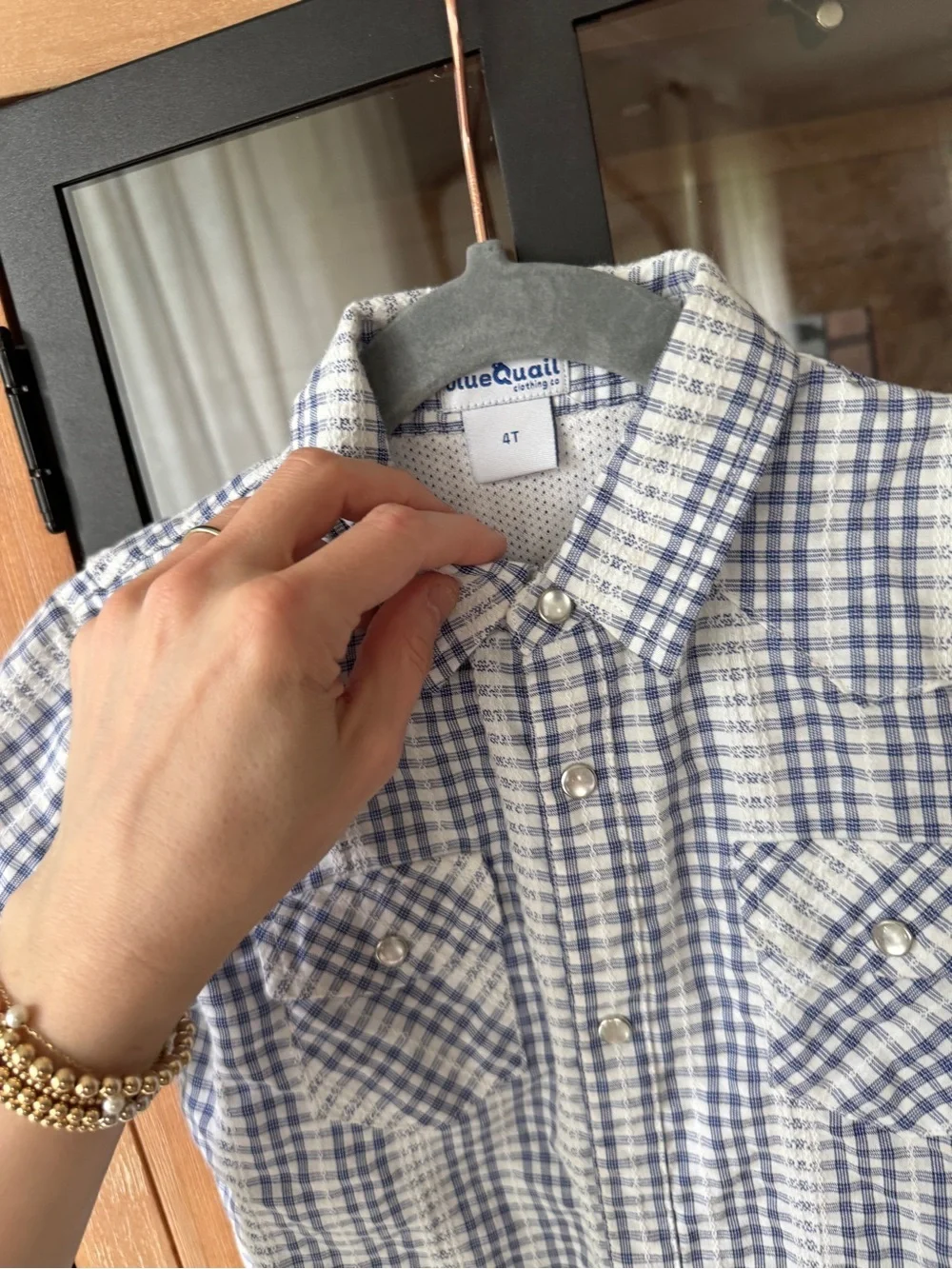 Blue Quail size 4t